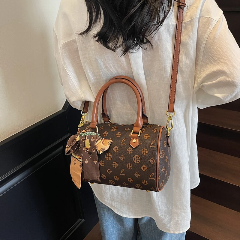 Luxury Lifestyle Handbags - Elegancka damska luksusowa skórzana torebka na